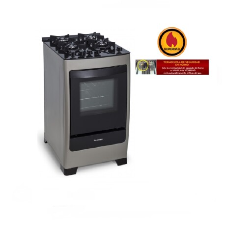 Cocina a Gas James Titanium 4 Hornallas - 7703 001