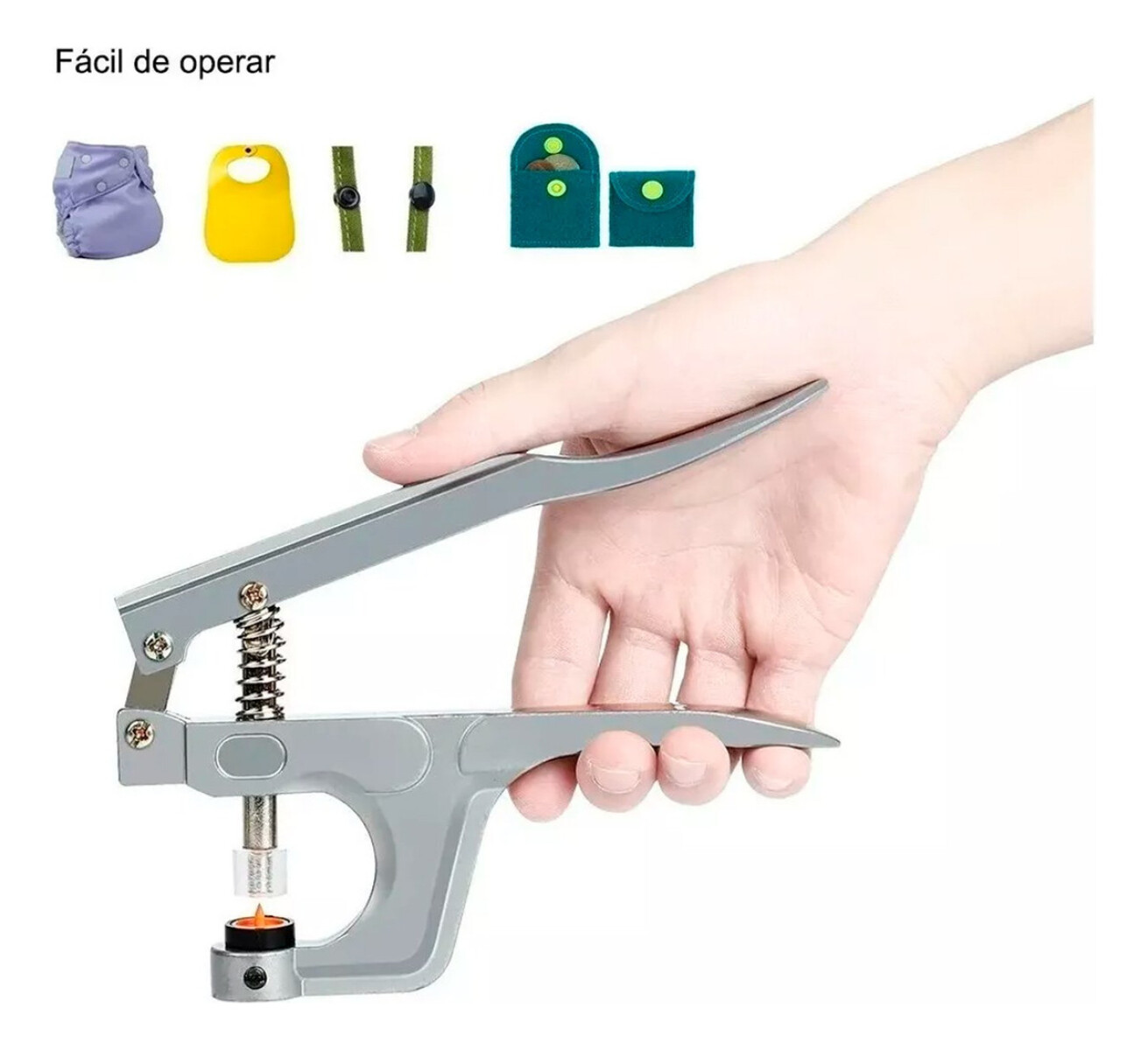 Pinza Kam Presión Botón Snap + 360 Juegos De Broches 12mm 