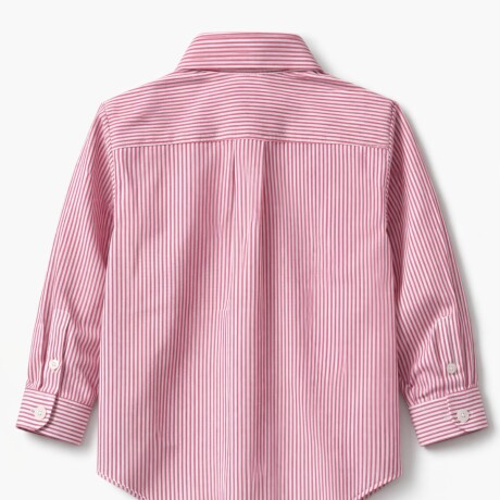Camisa De Niño Rayas Roja