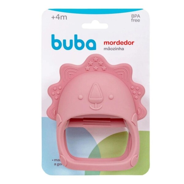 Mordillo guante BUBA rosado