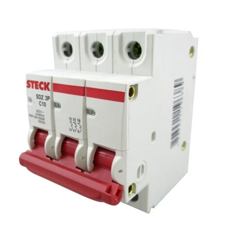DISYUNTOR DIN 3X 10 A 06 KA STECK DISYUNTOR DIN 3X 10 A 06 KA STECK