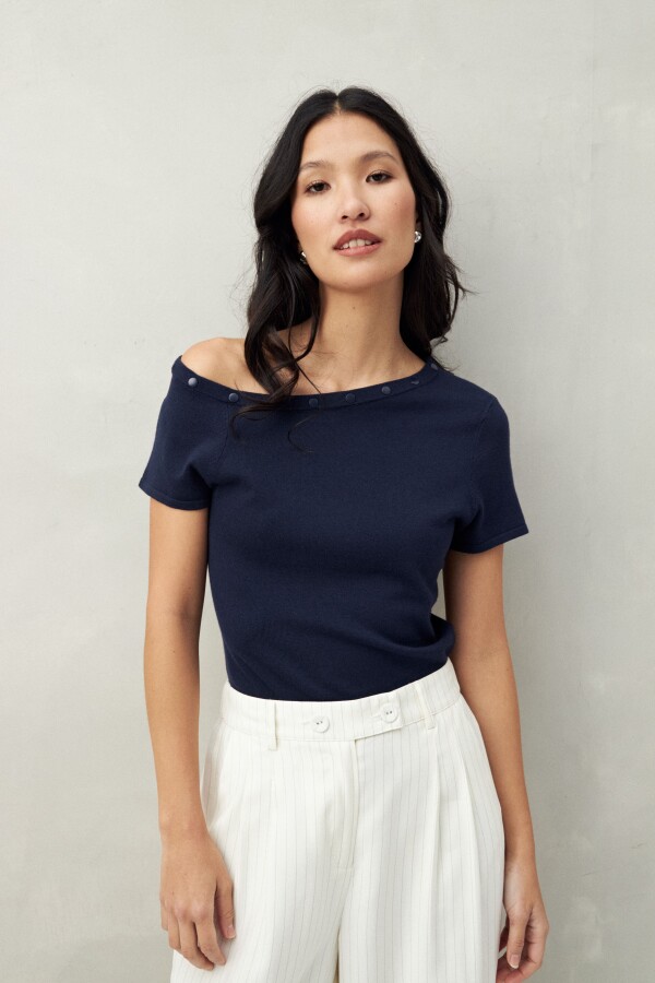 TOP VIDALINA Azul Marino