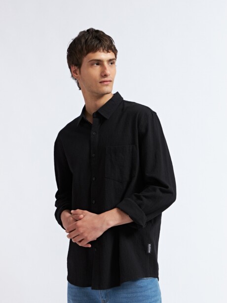 CAMISA SIMON NEGRO