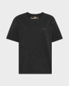 Polo Logo Bordado Mujer Black