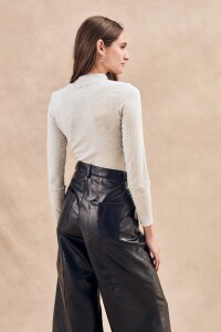 Polera Gris Melange