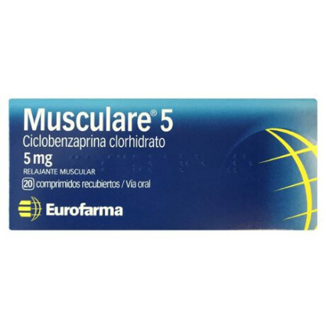 Musculare 5 Mg x 20 COM Musculare 5 Mg x 20 COM