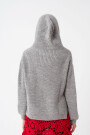CARDIGAN CON CAPUCHA Gris