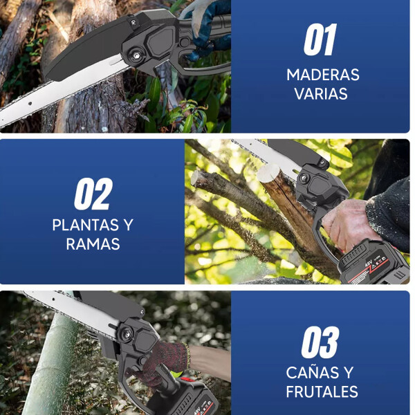 Mini Sierra 6" + Tijera De Poder A Bbatería PK MINI SIERRA 6" + TIJERA DE PODAR