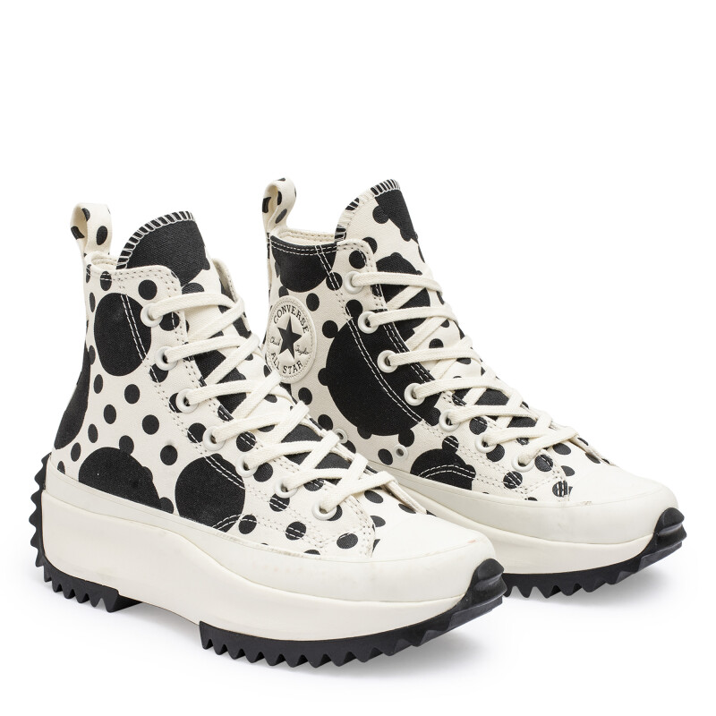 Championes de Mujer Converse - All Star Run Star Hike Negro - Blanco