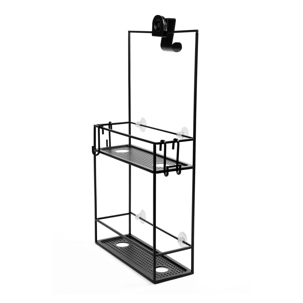ORGANIZADOR DE DUCHA ACERO NEGRO UMBRA