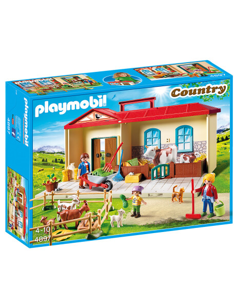 Playmobil Country granja en maletín con accesorios Playmobil Country granja en maletín con accesorios