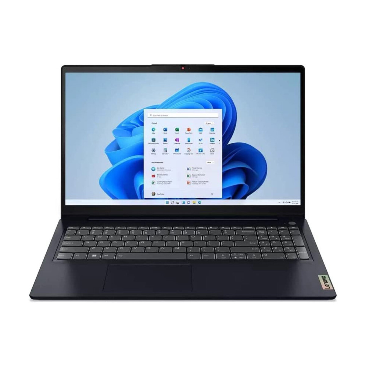 Notebook Lenovo IdeaPad 3i. Intel i3 - 12ªGEN. RAM 12GB. Disco Sólido 1TB. Pantalla 15.6" Full HD. Win11 