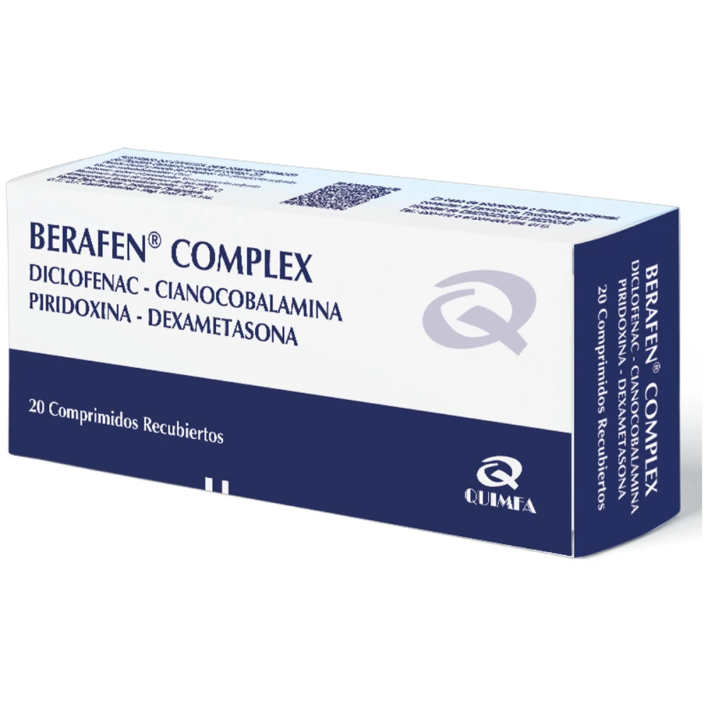 BERAFEN COMPLEX CJ X 20 COMPRIMIDOS