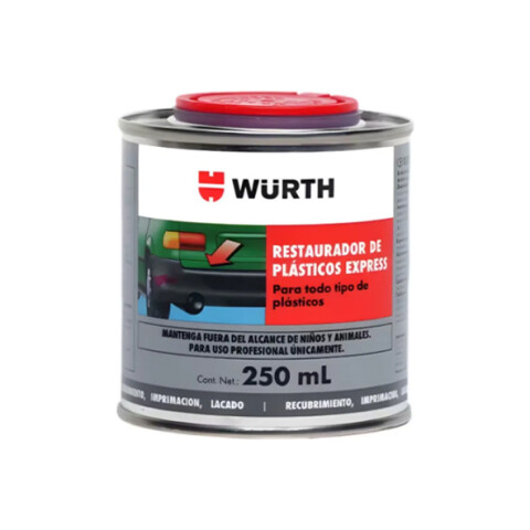 Wurth Restaurador De Plastico Express 250ml Wurth Restaurador De Plastico Express 250ml