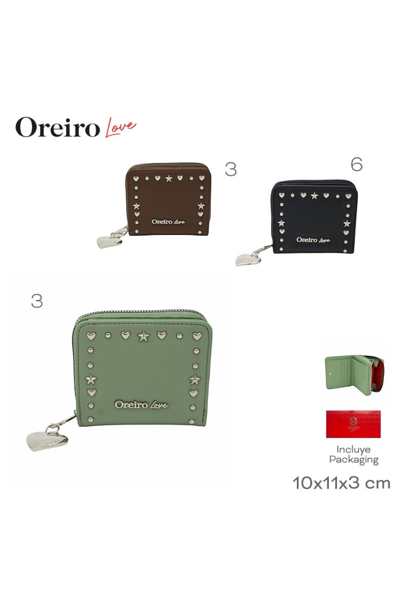 Billetera Oreiro Verde