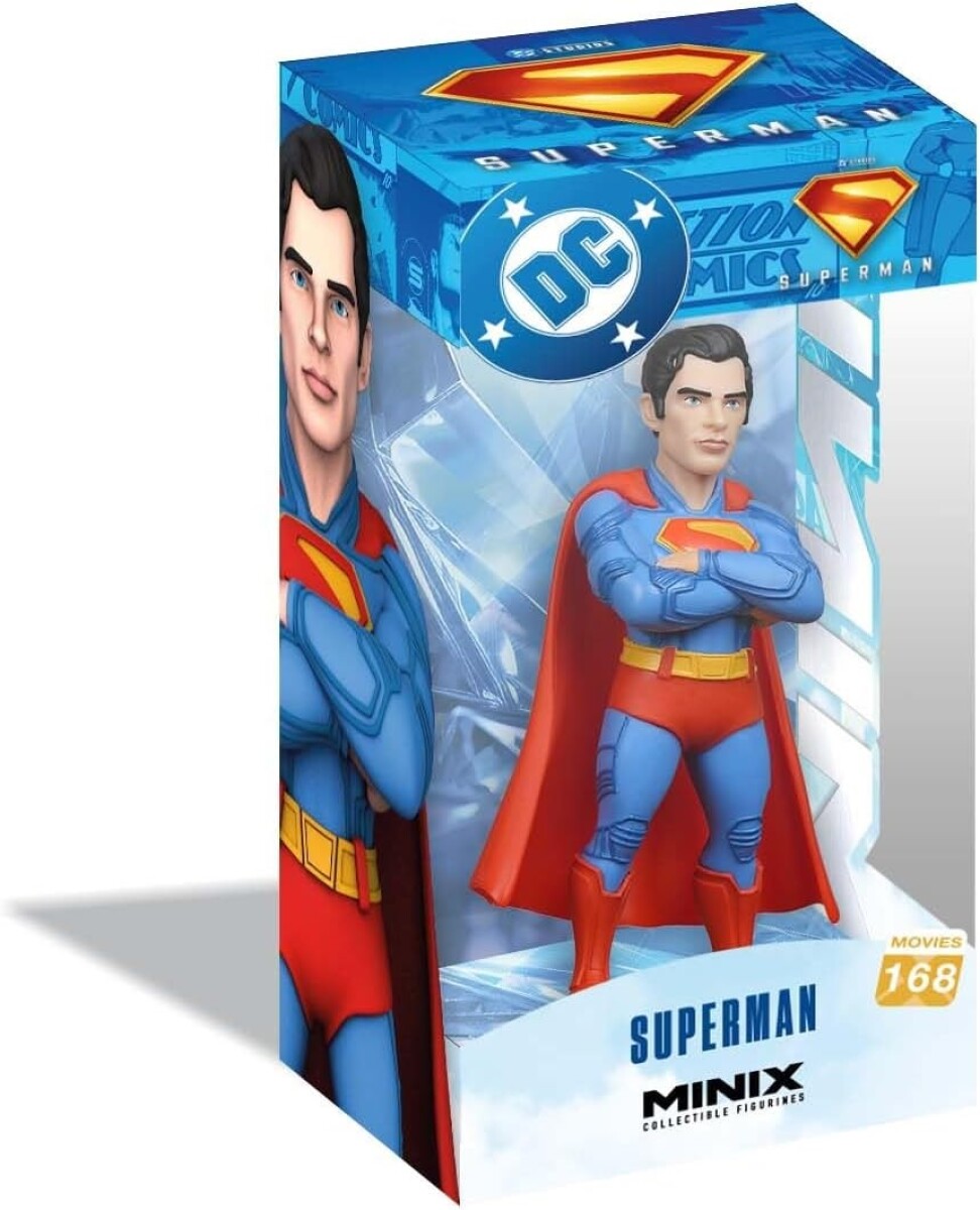 MINIX Bandai Figura de colección 12 cm, DC, Superman La Película 