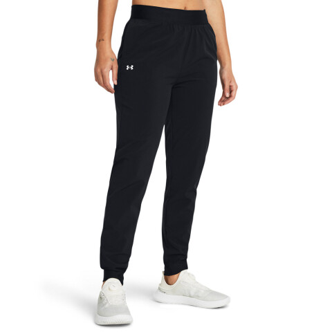 UA Rival Hi Rise Woven Pant-BLK BLK-001