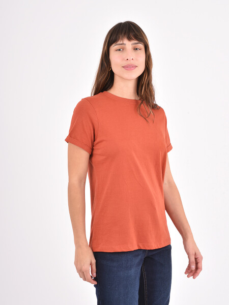 REMERA ANDREA ROJO OSCURO