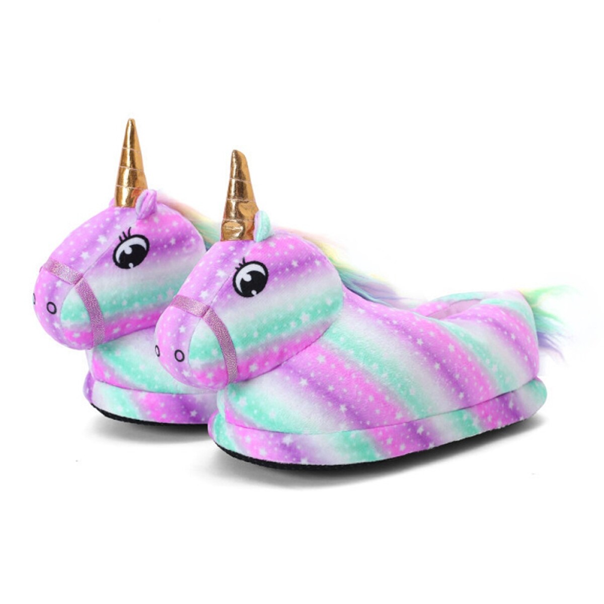Pantuflas Diseño Unicornio Suaves y Calentitas para Niñas - Rosa 