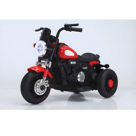 Moto Triciclo a Batería Lumax Infantil con Luces y Sonidos Rojo
