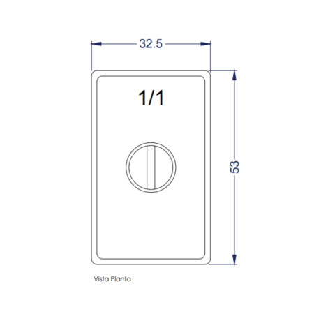 Tapa para Cuba de Acero Inoxidable GN 1/1 Tapa para Cuba de Acero Inoxidable GN 1/1