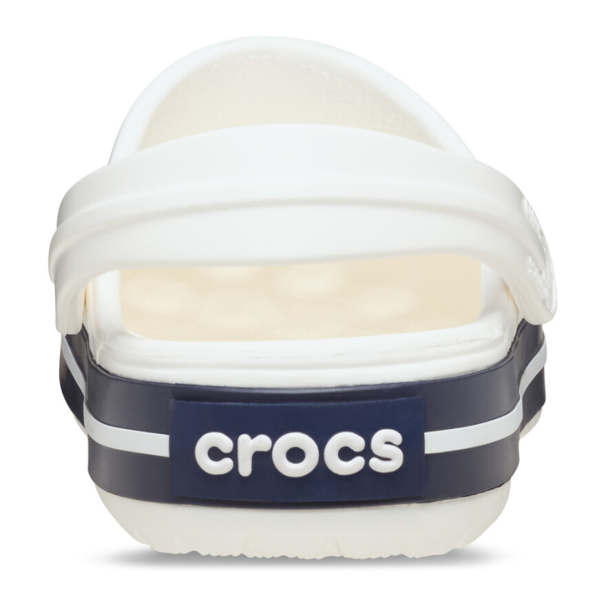 Crocs Crocband Clog - Unisex White/white/navy