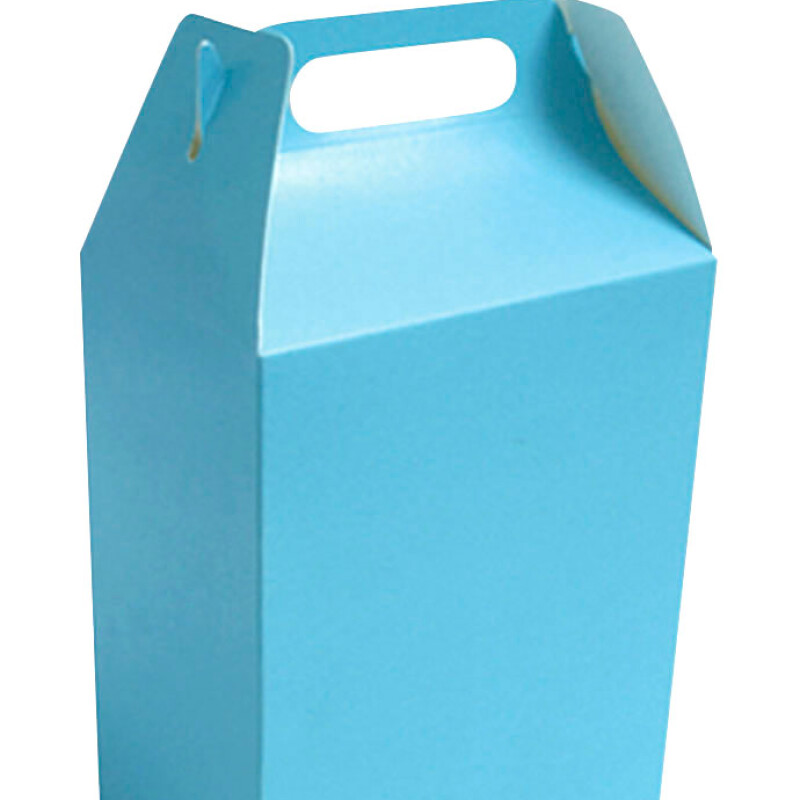 Caja Biodegradable Para Sorpresitas x10 und Celeste