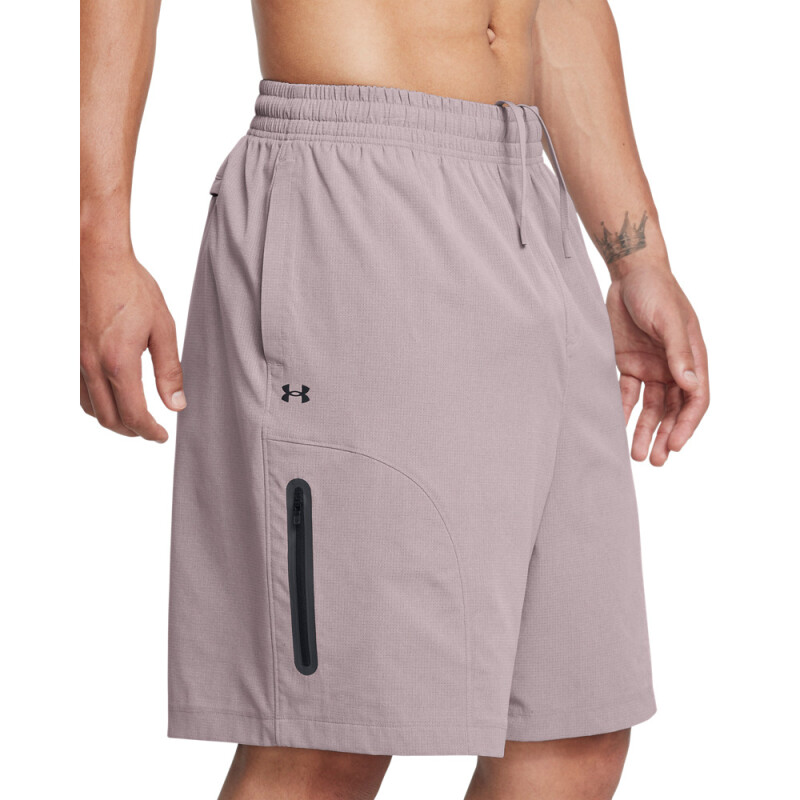 UA Unstoppable Vented Short-GRY GRY-015