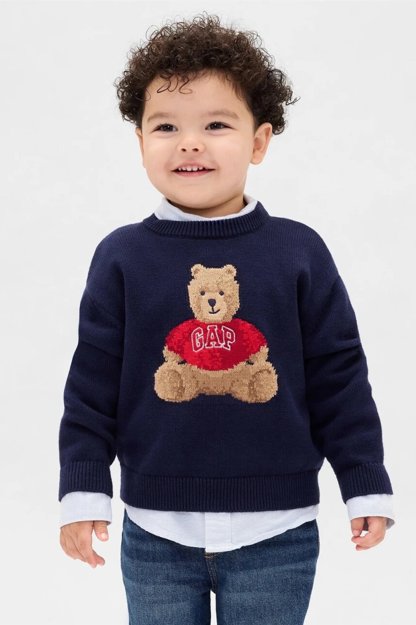 Buzo Gràfico Toddler Niño Navy Uniform