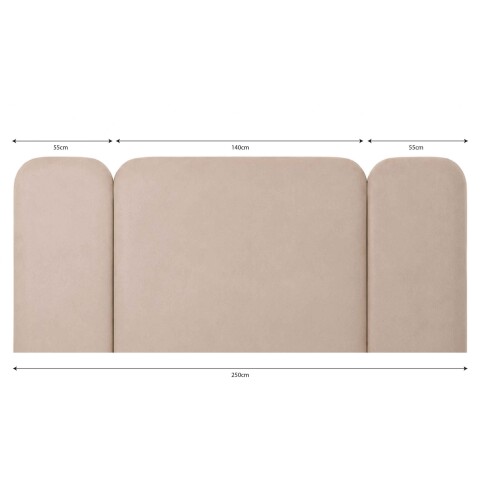 Respaldo Harmony - 250x120cm Respaldo Harmony - 250x120cm