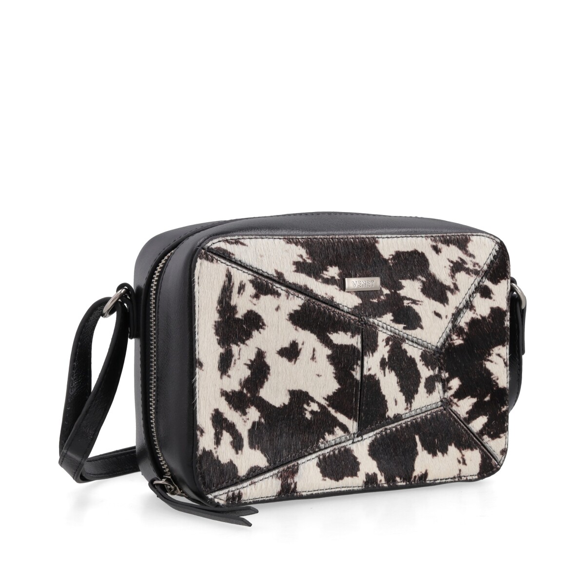 CARTERAS VENET - CUERO CASSA - NEGRO 