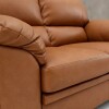 SOFA 2 CUERPOS MODELO ALIAS - 100 % CUERO - COLOR MARRON CLARO SOFA 2 CUERPOS MODELO ALIAS - 100 % CUERO - COLOR MARRON CLARO