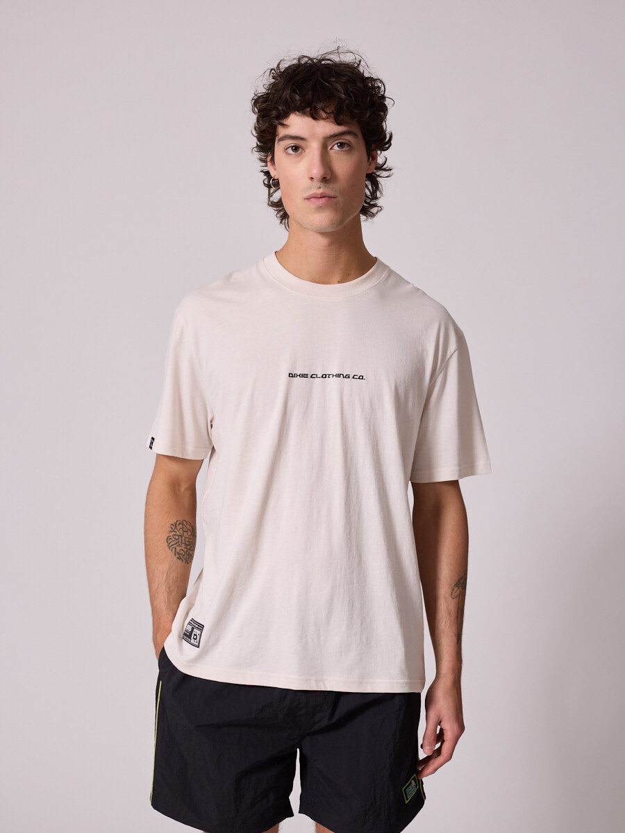 T-SHIRT REIBO DIXIE Crudo