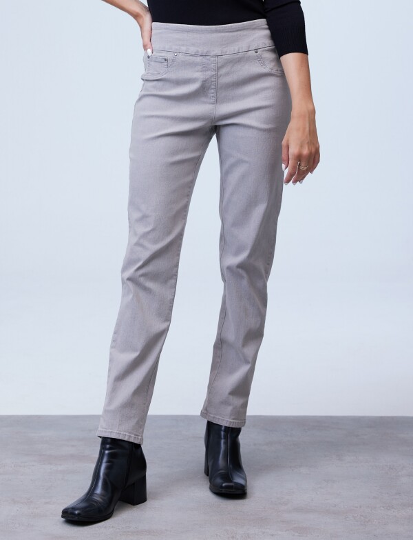 Jegging Pretina Ancha GRIS