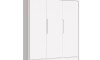 Ropero 3 puertas 2 cajones Infantil - Theo Blanco