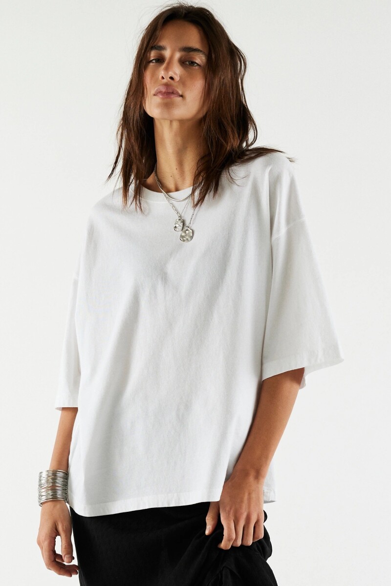 REMERA PERFECT OVERSIZED Blanco