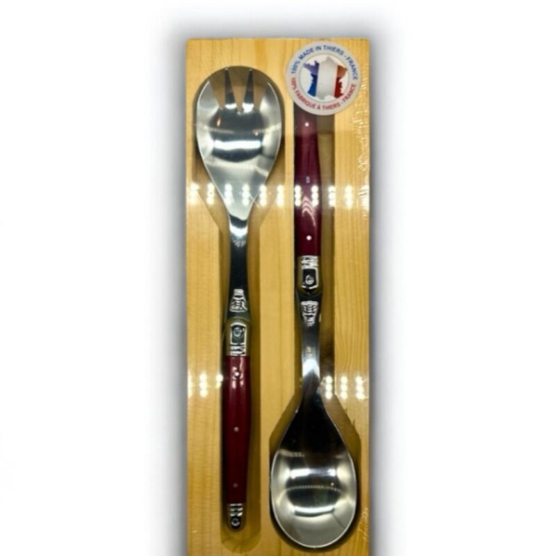 Set De Ensalada Laguiole Bordo