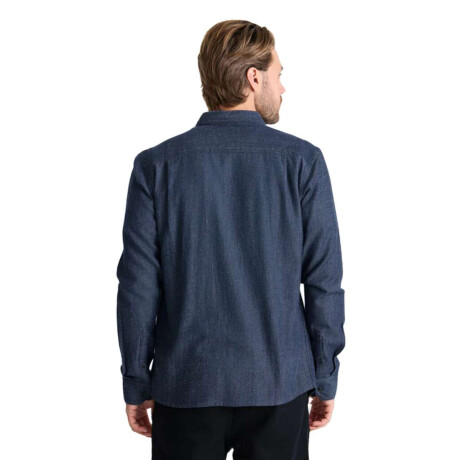 Camisa Roark Scholar Ls Woven Azul