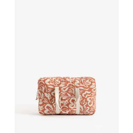 Bolso Plegable de Material Reciclado Estampado Flores