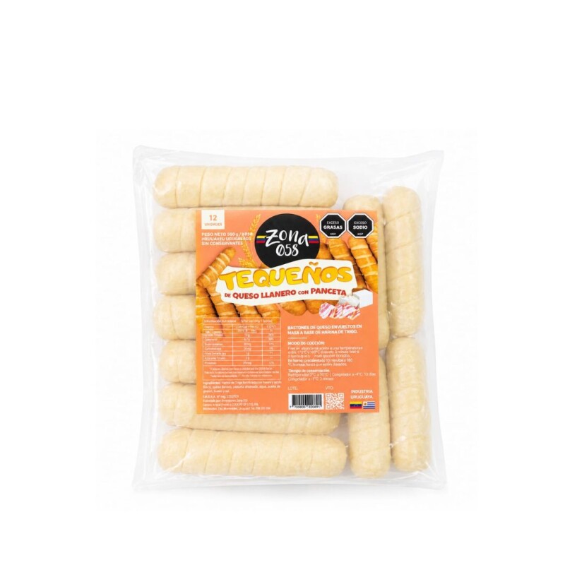 TEQUEÑOS QUESO Y PANCETA 12U TEQUEÑOS QUESO Y PANCETA 12U