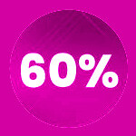 60% OFF