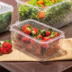 Caja organizadora multiuso 1lts TRANSPARENTE