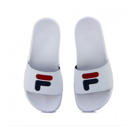 FILA LOGO SLIDE White