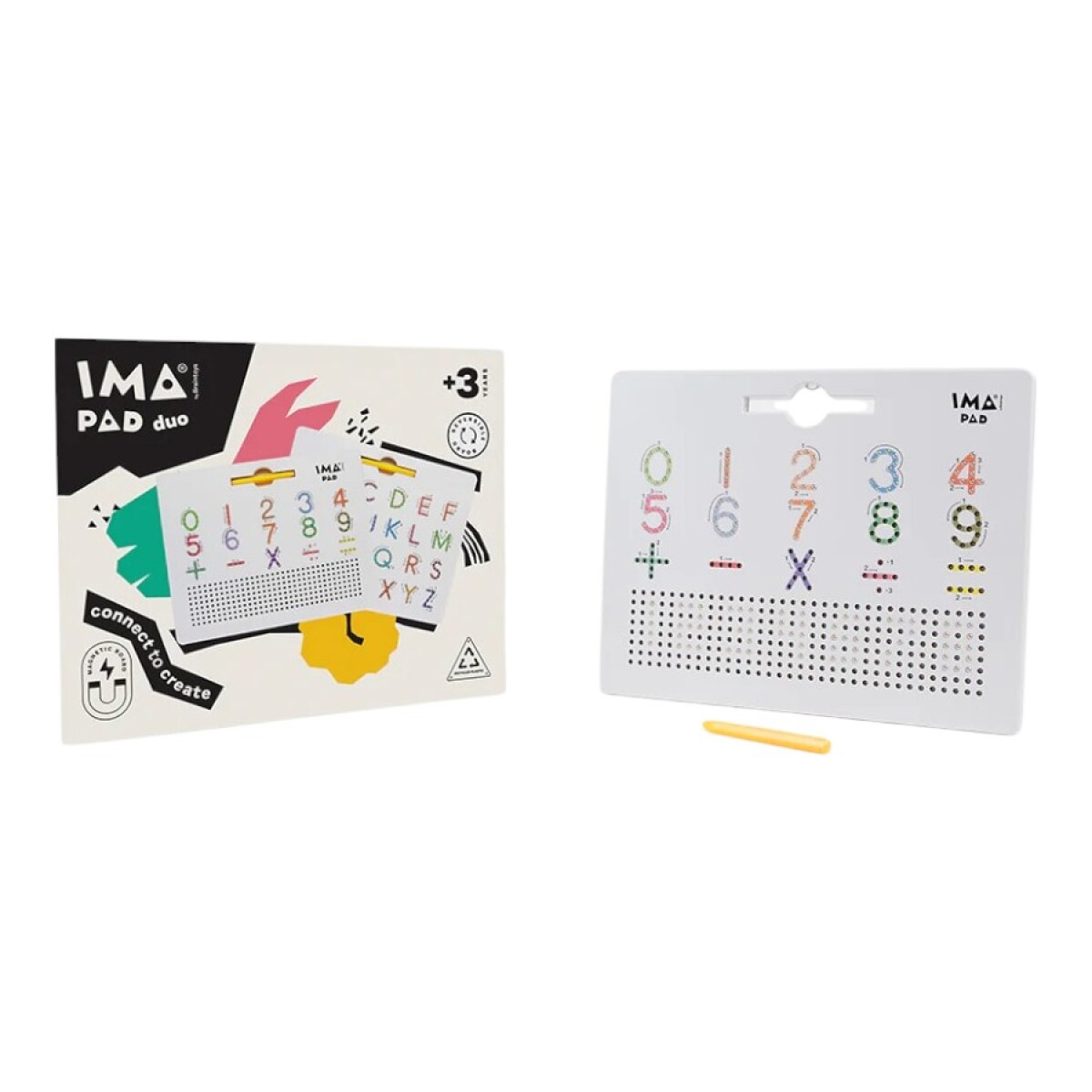 Imapad Duo con Letras y Números Imanix 