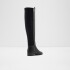 AAHLIYAH BLACK OVERFLOW SMOOTH TEXTILE BLACK