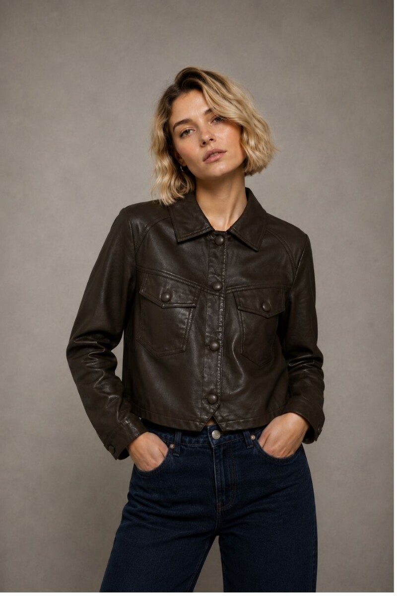 CAMPERA SLOWLY 8808 TIRA - MARRON 
