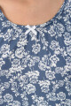 CAMISÓN ESTAMPADO ESTAMPADO AZUL