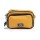 Bandolera Canva Jersey mostaza con bolsillo frontal y correa ajustable Mostaza
