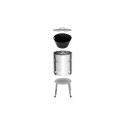 PARRILLERO A CARBON GRILL TUBULAR TRAMONTINA TCP-400 PLATEADO