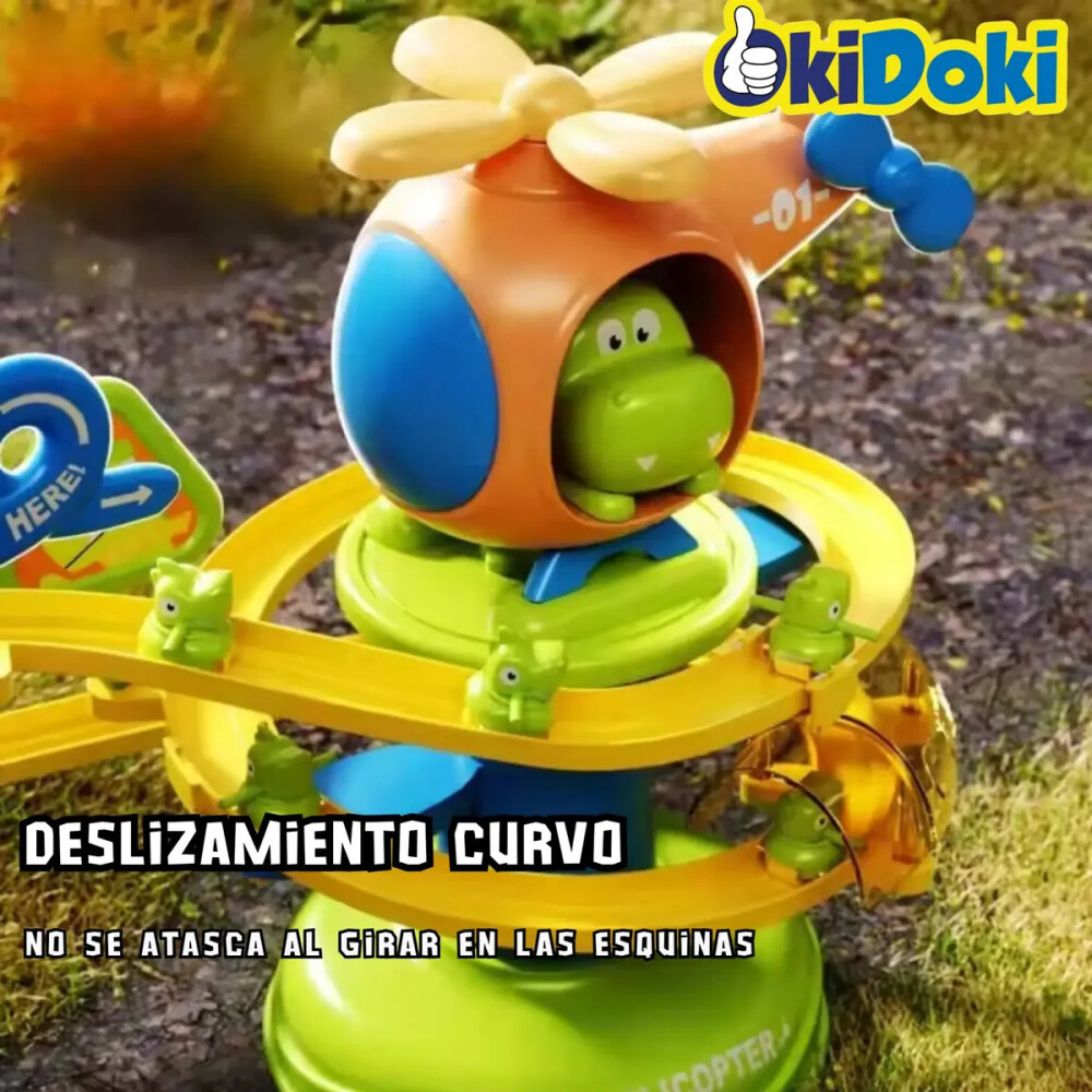 Pista de dinos con luz y sonido Pista de dinos con luz y sonido